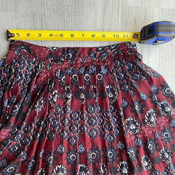 Abercrombie & Fitch Flowy Pleated Maxi Skirt - Picture 7 of 8